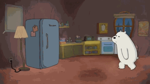 Ice Bear Good Night GIF