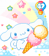 Ice Cream Cinnamoroll Sticker