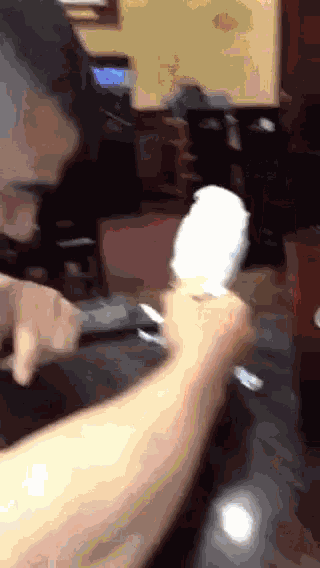 Ice Cream Deep Throat GIF