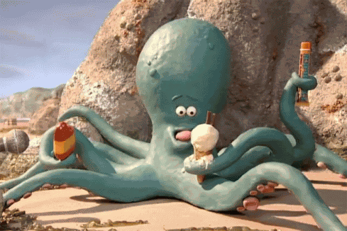 Ice Cream Eating GIF