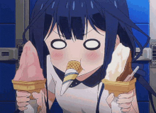 Ice Cream Licking Ice Cream GIF