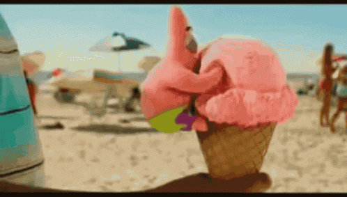 Ice Cream Patrick Starr GIF