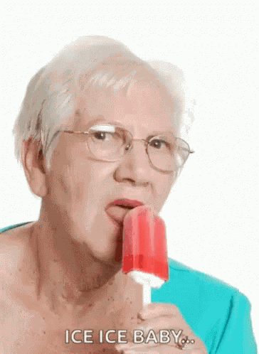Ice Ice Baby Lick GIF