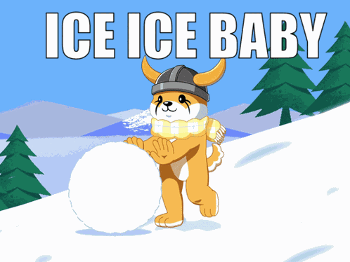 Ice Ice Baby Snowball GIF