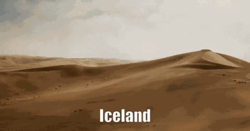 Iceland Desert Sama Nordic Server GIF
