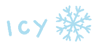 Icy Snowflake Sticker