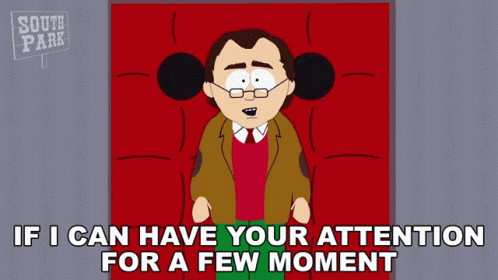 If I Can Have Your Attention For A Few Moment Mr Cotswolds GIF