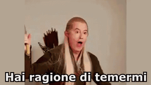 Il Signore Degli Anelli Sfida Temere Aver Paura Legolas GIF