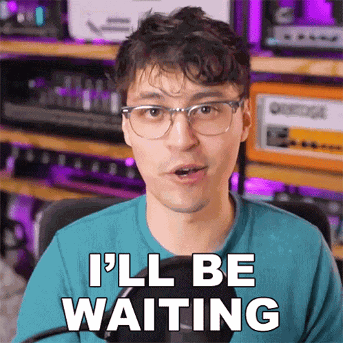 Ill Be Waiting Hunter Engel GIF