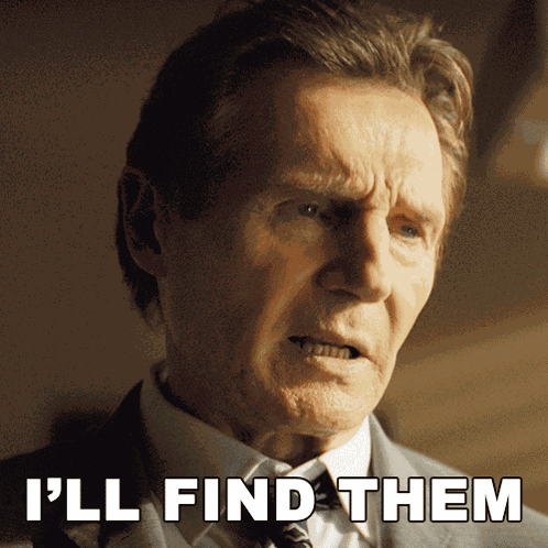 I'Ll Find Them Frank Drebin Jr GIF
