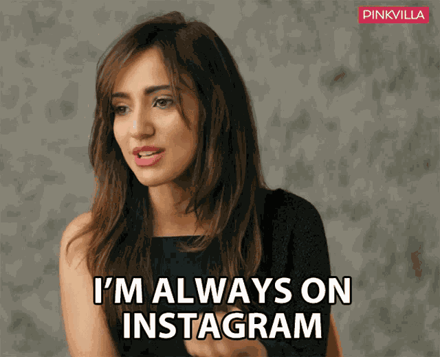 Im Always On Instagram Neha Sharma GIF