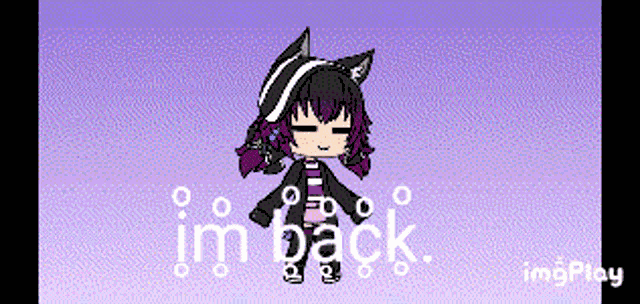 Im Back Chibi GIF