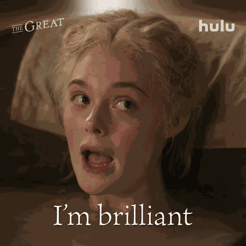 I'M Brilliant Catherine GIF