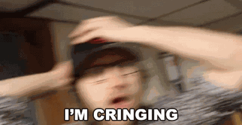 Im Cringing Jesse Ridgeway GIF