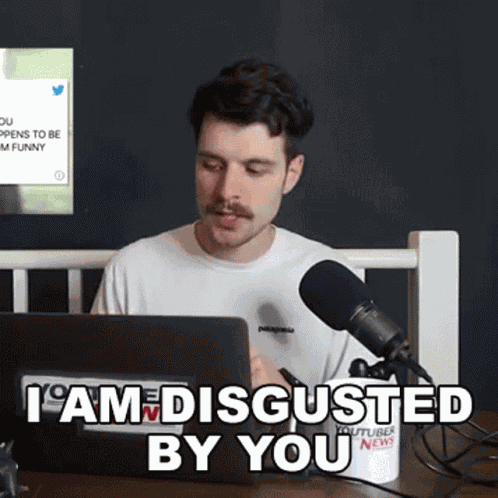 Im Disgusted By You Benedict Townsend GIF