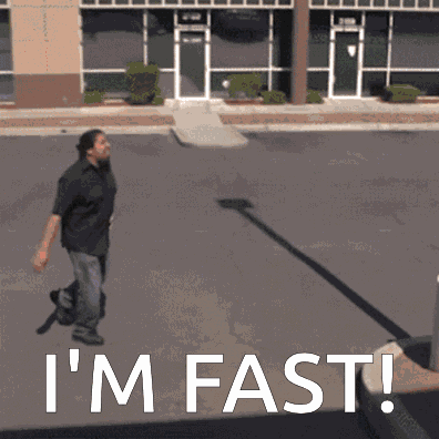 I'M Fast Aprl Fast GIF