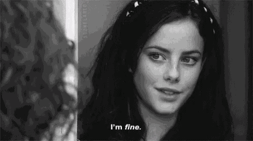 Im Fine I Am Fine GIF