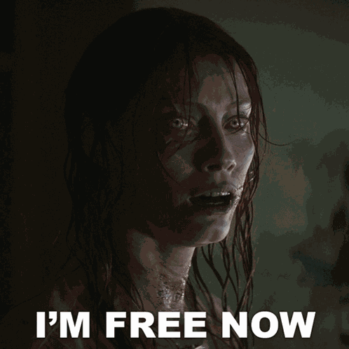 I'M Free Now Ellie GIF