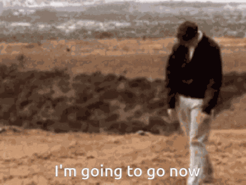 Im Going To Go Now Sad GIF