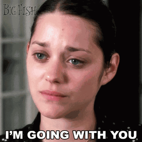 Im Going With You Marion Cotillard GIF