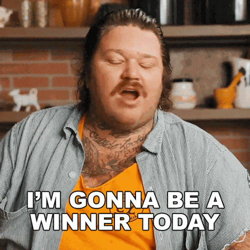 I'M Gonna Be A Winner Today Matty Matheson GIF