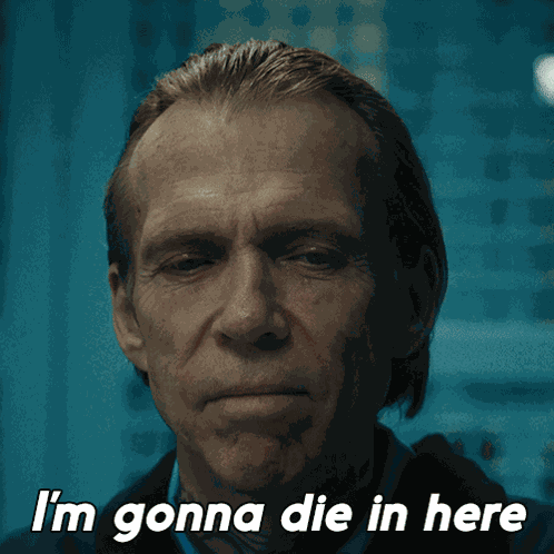 I'M Gonna Die In Here Merle Callahan GIF
