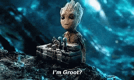 Im Groot Baby Groot GIF