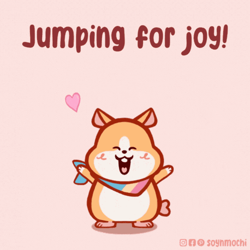 Im-in-love Jumping-love GIF