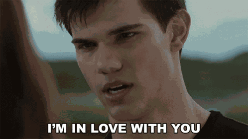 Im In Love With You Jacob Black GIF