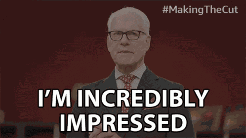 Im Incredibly Impressed Tim Gunn GIF