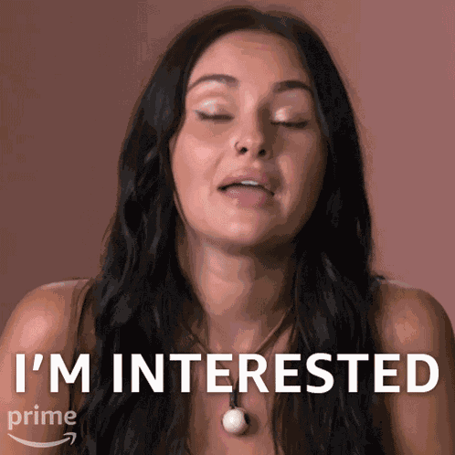 I'M Interested Maddie GIF