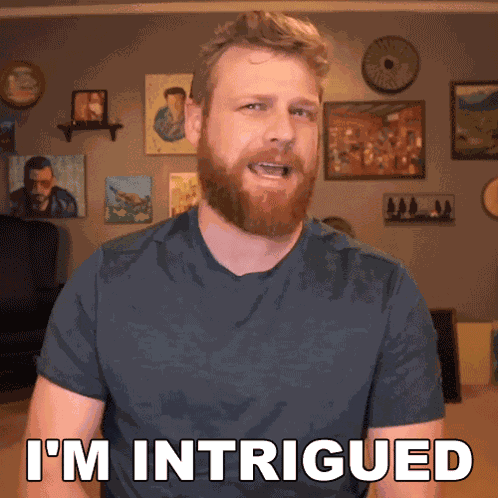 I'M Intrigued Grady Smith GIF