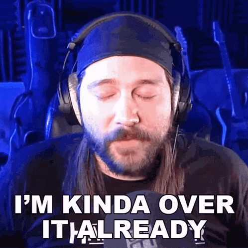 Im Kinda Over It Already Michael Kupris GIF