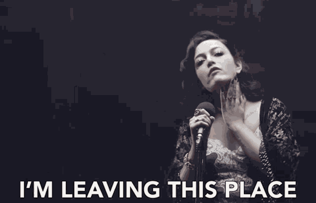 Im Leaving This Place Lux Lyall GIF