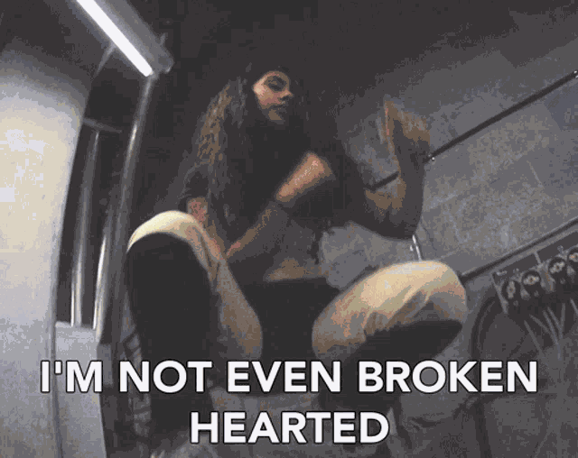 Im Not Even Broken Hearted Alessia Cara GIF