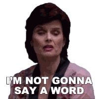 Im Not Gonna Say A Word Tony Sticker