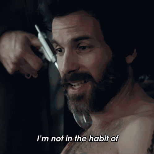 Im Not In The Habit Of Consulting Anybody About Anything Cristobal Rios GIF