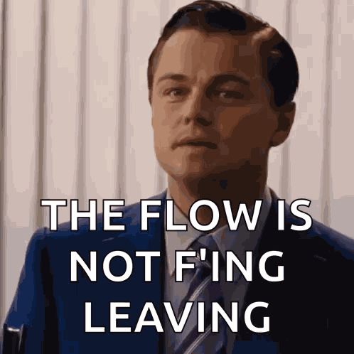 I'M Not Leaving Wolf Of Wall Street GIF