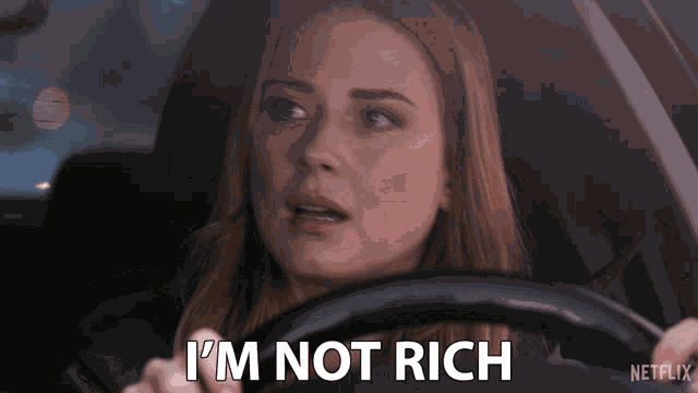 Im Not Rich Alexandra Breckenridge GIF