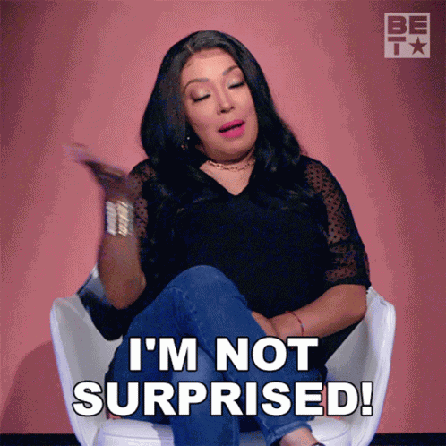 Im Not Surprised The Encore GIF