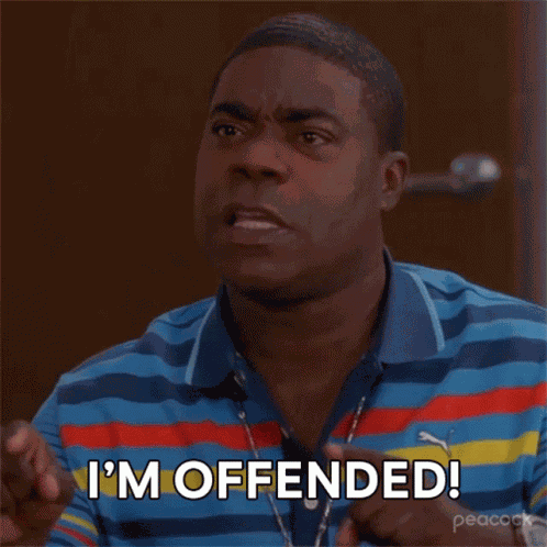 Im Offended Tracy Jordan GIF