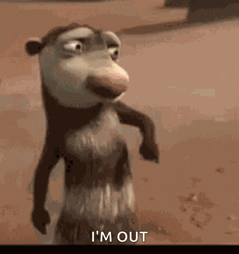 Im Out Bye GIF