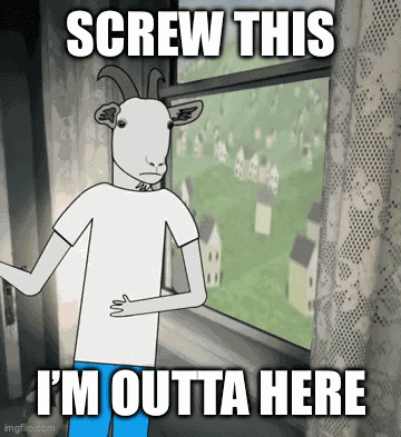 I'M Outta Here Cya GIF