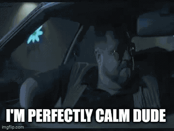 Im Perfectly Calm Dude Walter GIF