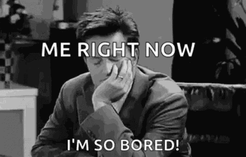 Im So Bored Sleepy GIF