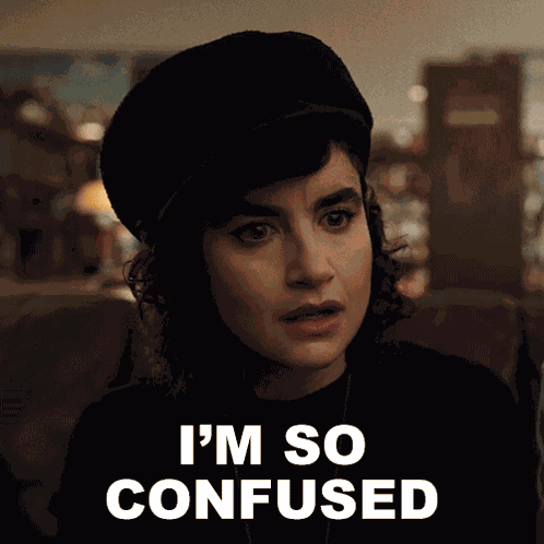 I'M So Confused Rhonda GIF
