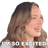 Im So Excited Happily Sticker