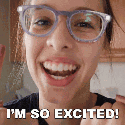 Im So Excited Makaya Simson GIF