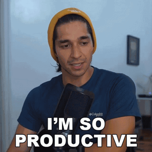 Im So Productive Wil Dasovich GIF