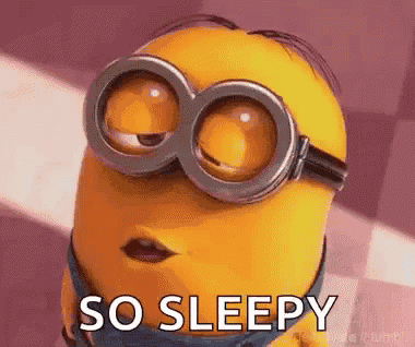 I'M So Sleepy GIF